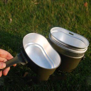 Army Fan WWII German Lunch Box Three-piece Set