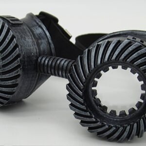 Steampunk gas mask face – 1 Silver