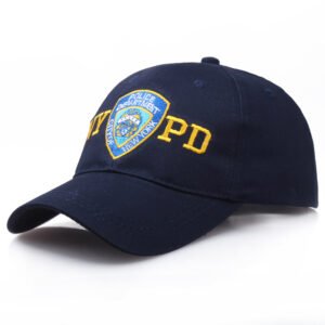 Alphabet Embroidered NYPD Baseball Cap – Navy