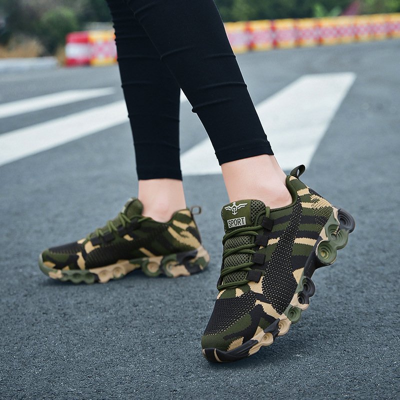 Camouflage Men And Women Sports Shoes Training Work Students Military - Image 5