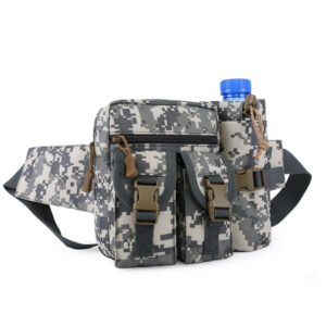 Tactical camouflage bag for men and women – ACU, 8inch