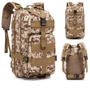 Sports Multifunctional Camouflage Backpack – White