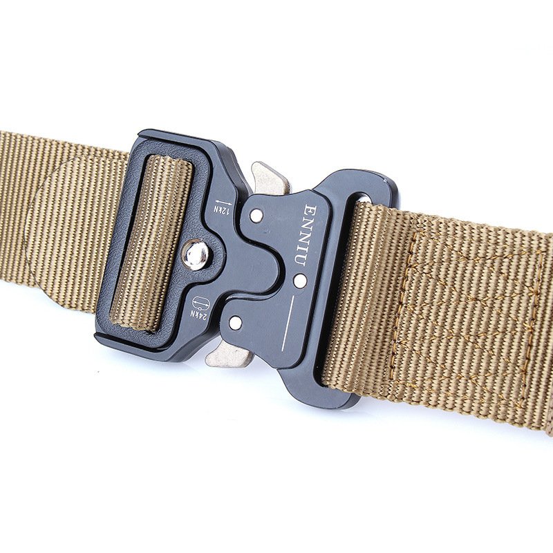 ENNIU tactical belt, men's army fans tactical belt, multi function nylon outdoor training belt - Image 2