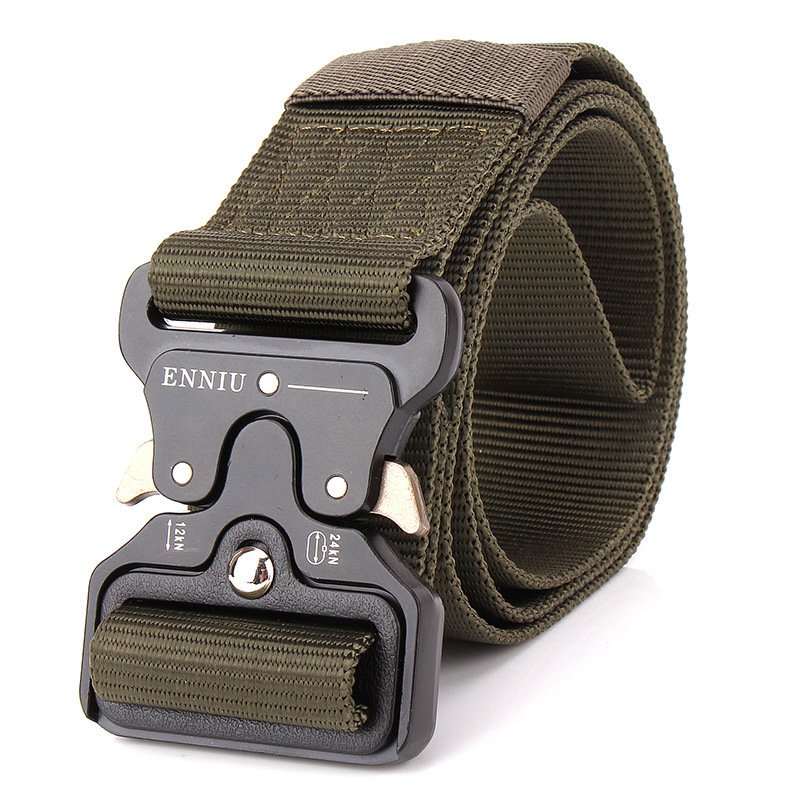 ENNIU tactical belt, men's army fans tactical belt, multi function nylon outdoor training belt - Image 4