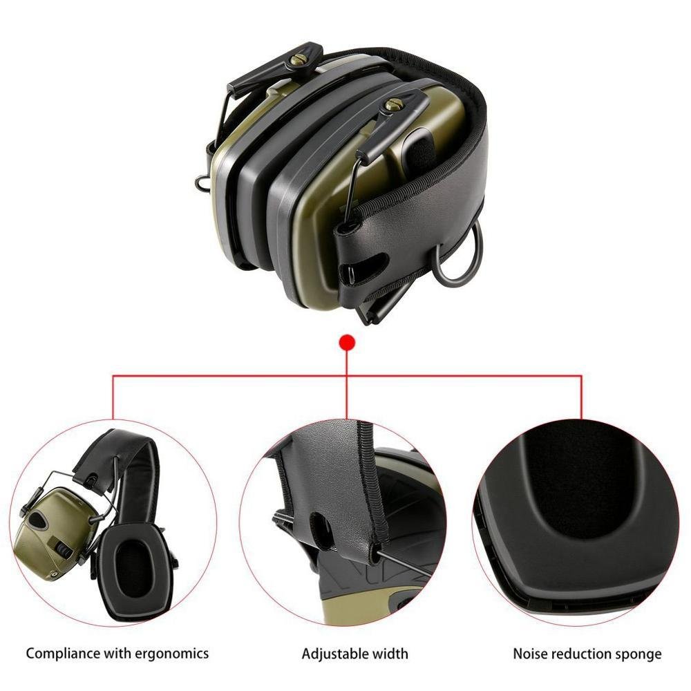 Outdoor shooting noise reduction earmuffs - Image 3