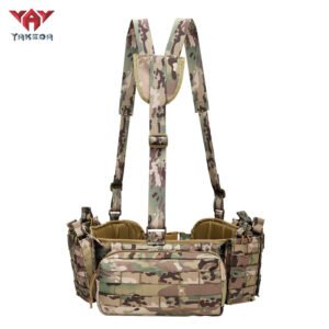 Tactical Belly Bag Outdoor Training Equipment Military Fan Tactical Vest – CP Camo