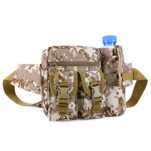 Tactical camouflage bag for men and women – Desert, 8inch