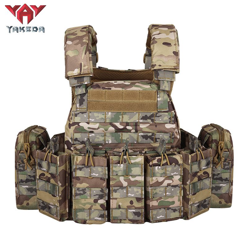 Combat Camouflage Amphibious Tactical Vest Outdoor Military Fan CS Tactical Vest - Image 9
