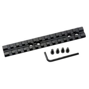 Aluminium alloy bracket guide rail – Black, D20