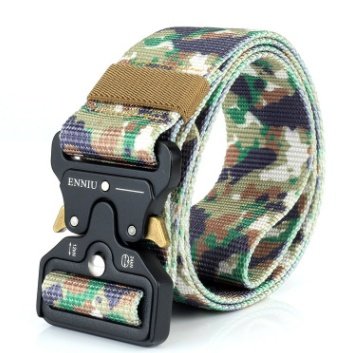 ENNIU tactical belt, men's army fans tactical belt, multi function nylon outdoor training belt - Image 6