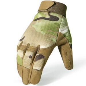 Tactical Gloves Camo Military Army Cycling Glove Sport Climb – A9 Multicam, S