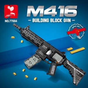 Building Blocks Model Guns Can Launch Rocket Laucher Desert Eagle Assembled Sniper Rifle Toys