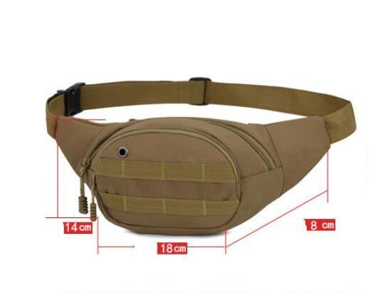 Function Large Capacity Outdoor Sports Waist Bag Camouflage Men Outdoor Pocket - Image 4