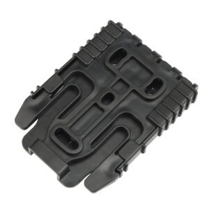 Outdoor Universal Quick Dial Holster Sinking Lumbar Plate – Black A, Long