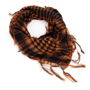 Sports Outdoor Arab Army Fan Tactical Scarf – Orange, 80to100cm