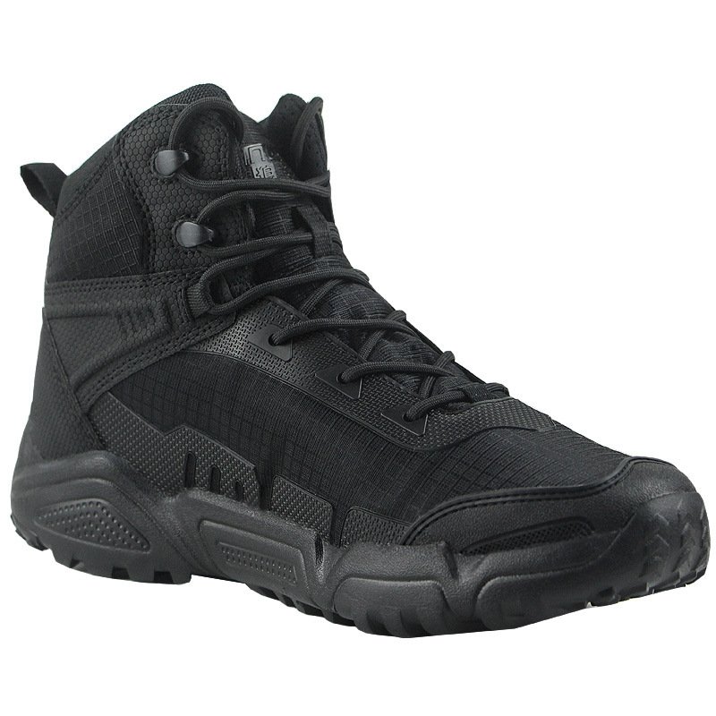 American Ultralight Mid Tube Combat Boots Men's Commando Desert Tactical Hiking Shoes - Image 2