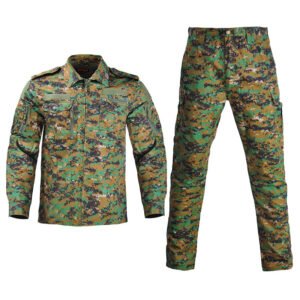 Summer Outdoor Camouflage Suit For Men And Women – Jungle Digital, 3XL