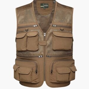 Multi-pocket Men’s Professional Photography Vest