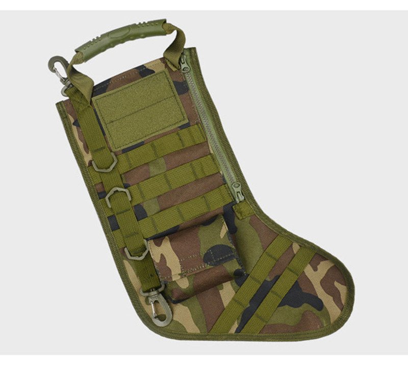 Tactical Christmas Stockings Bag Military Hanging Ornament Outdoor Sports - Image 7