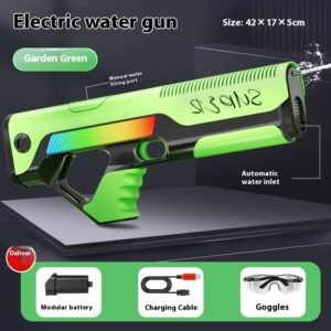 Automatic Water Feeding Pulse Electric Water Gun Toy – Tingwu Green