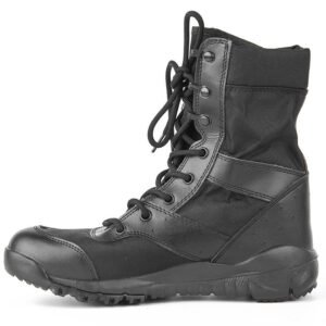 Summer Yulong Combat Boots Outdoor Climbing Boots Tactical Desert Boots – Black, 37