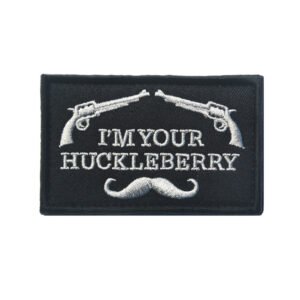 3D embroidery patch tactical military patch sticker – Black, 3