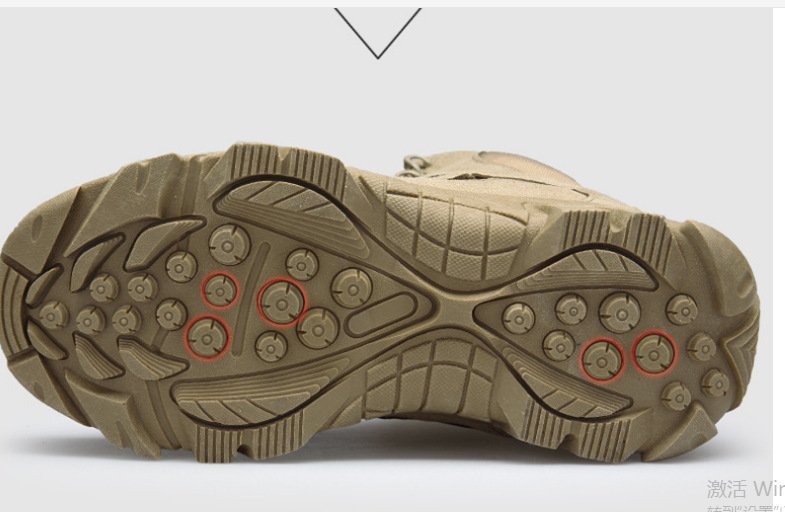 Breathable High Top Outdoor Hiking Tactical Boots Desert Boots - Image 6