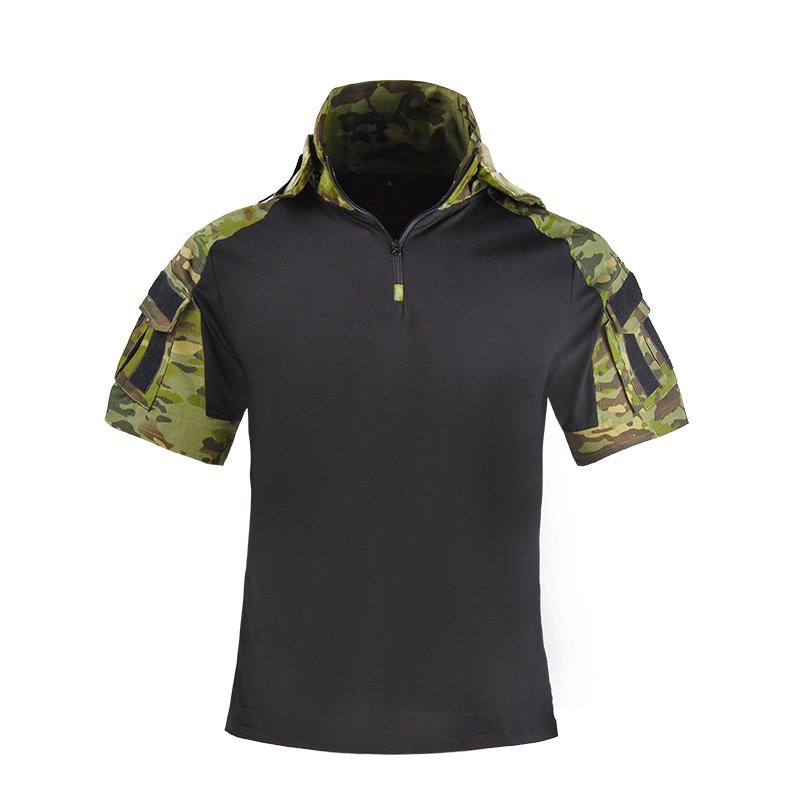 Dragon Armor Short-sleeved Frog Suit Frog Suit Jacket Camouflage Uniform Military Training Uniform - Image 4