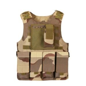 Security Training Vest Field Protective Equipment Is Scratch-resistant And Wear-resistant – Sansha camouflage, One size