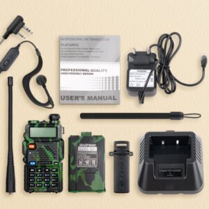 Camo High-power Wireless Handheld Walkie Talkie