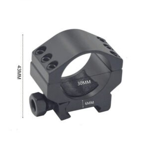 Split Three Nail Bracket Scope Infrared Flashlight Track Clip