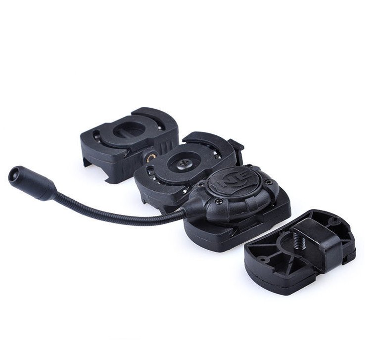 Tactical Rail Snake Single Light Fits Fast And Mich Helmets And Vest - Image 2