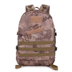 Camouflage camouflage multi function double shoulder bag waterproof Oxford cloth mountaineering bag 3D tactical movement outdoor Bag Backpack – Muddy crepe