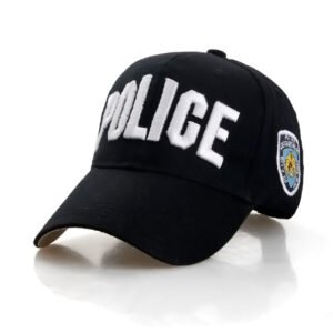 Spring And Summer Letter Baseball Cap Men Outdoor Sport – Black, Adjustable