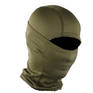 Solid Color Quick-drying Breathable Mask Tactical Protective Headgear Outdoor Cycling Full Face Protection – Army Color, Free Size