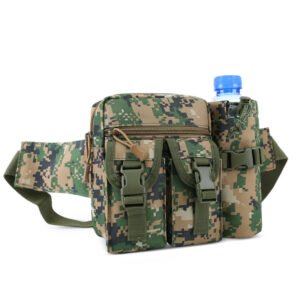 Tactical camouflage bag for men and women – Jungle, 8inch