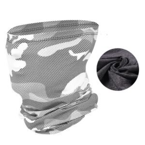 Sports headgear ice silk – White
