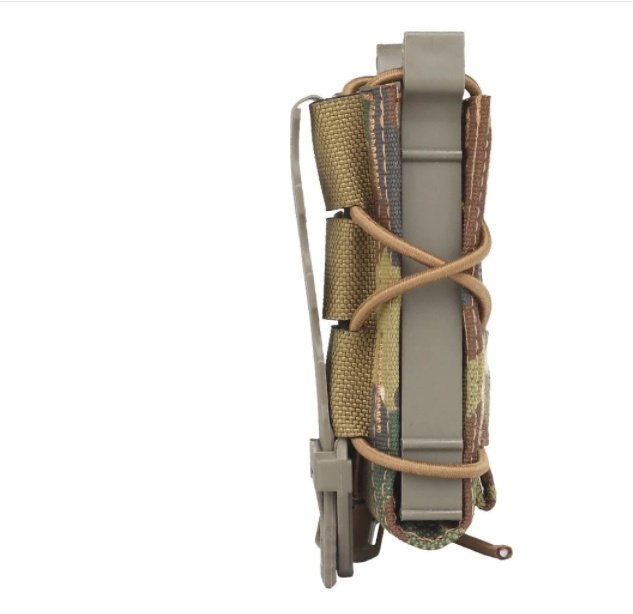Real CS Tactical 9MM Elastic Functional Outdoor MOLLE Torch Tool Storage Waist Bag - Image 2