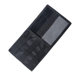 Tactical Car Sun Visor Card Holder Organiser MOLLE Panel – Black