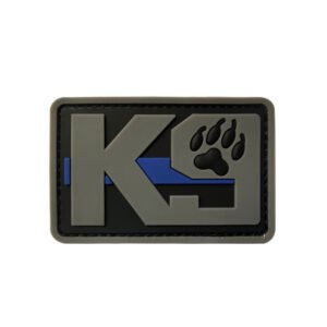 PVC Rubber Velcro Dog Claw Patch – PVC grey