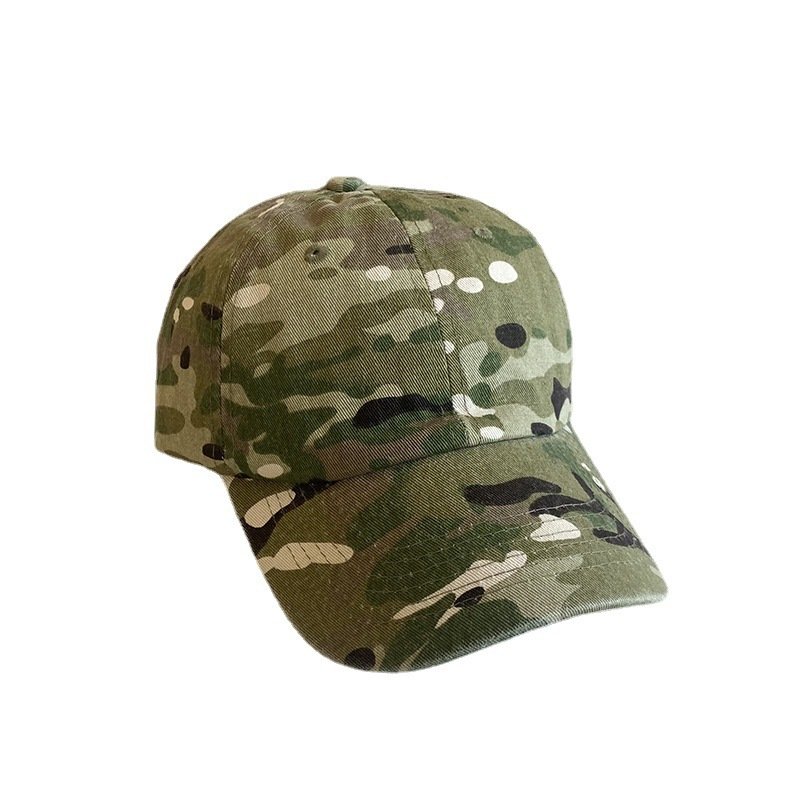 Camouflage Peaked Cap Cotton Versatile Casual - Image 5