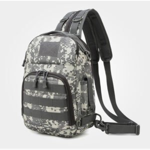 Versatile Ruia Chest Pack Tactical Camouflage Shoulders – Grey