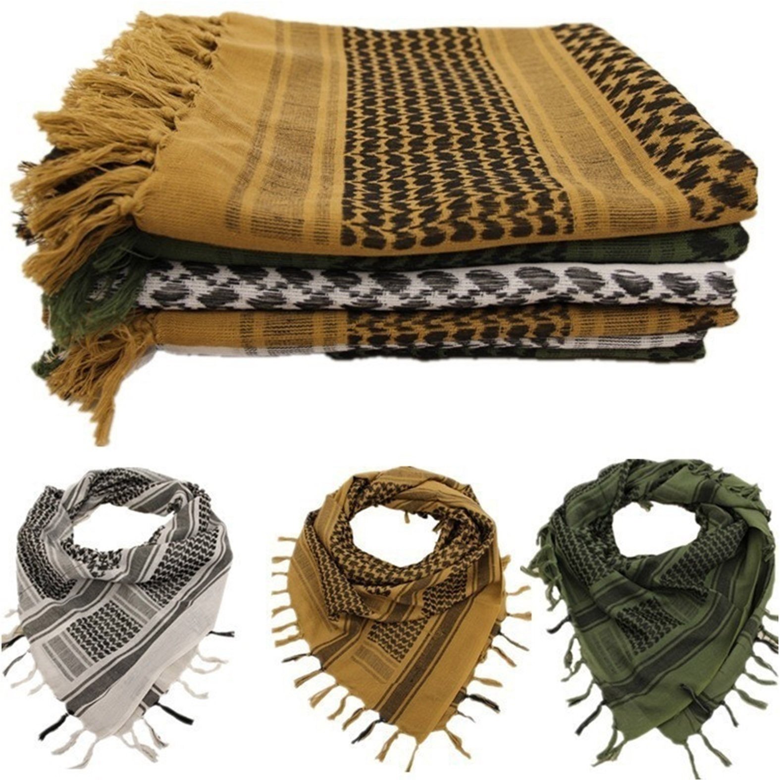 Tactical Scarf Windproof Collar For Outdoor Military Fans - Image 7