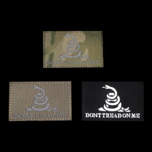 American DTOM Don’t Step On Me Snake Army Tactical Velcro