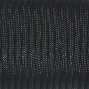 Umbrella Rope Outdoor Multifunctional Mountaineering Paratrooper Traction 7 Core 4mm – Black, 31m