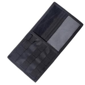 Sun Visor Clip For Tactical Vehicle Multifunctional ID Pack – black