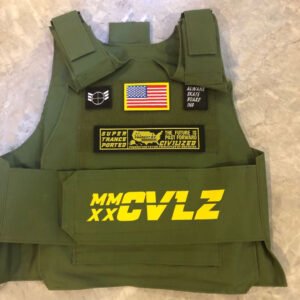 Street rap tactical vest – ArmyGreen, One Size