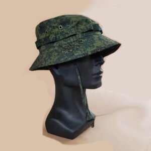 Camouflage Army Fan Tactical Short Brim Bonnie Hat – Russian digital, One size