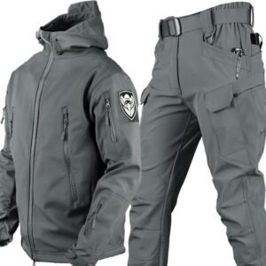 Same Outdoor Clothes Special Forces Camouflage Training Clothes – Gray, S