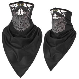 Quick-drying triangle towel long breathable – Cartoon mustache